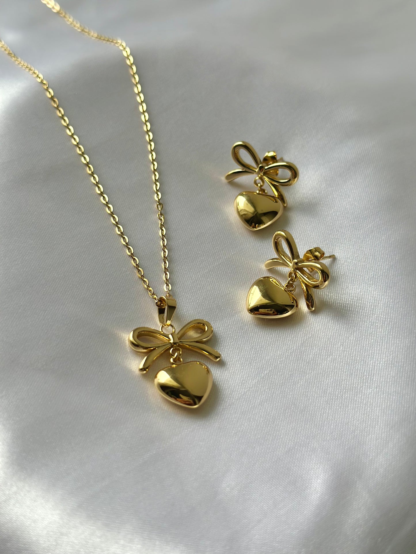 Bow-Heart Duo Set