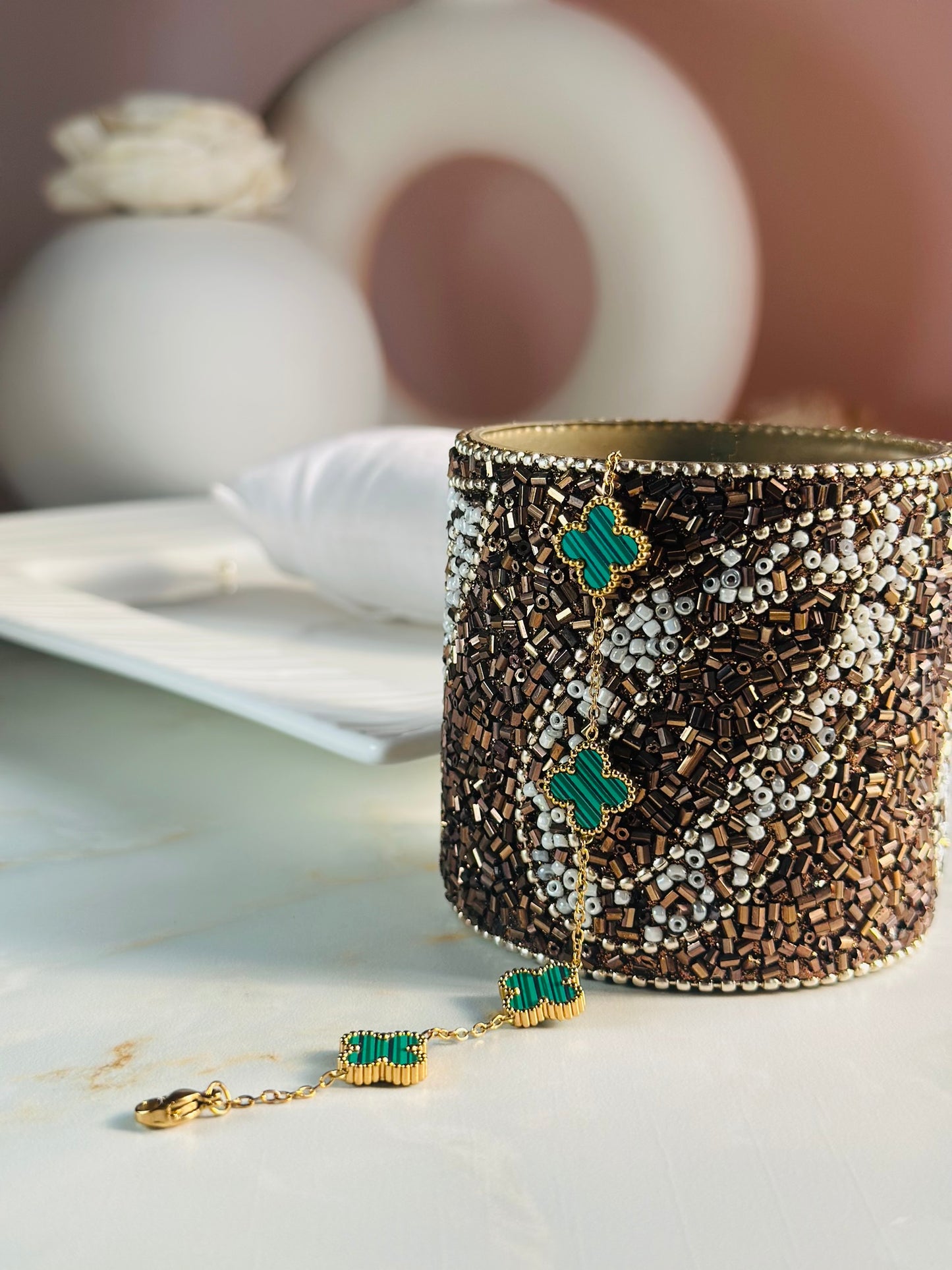 Trendy Green Bracelet