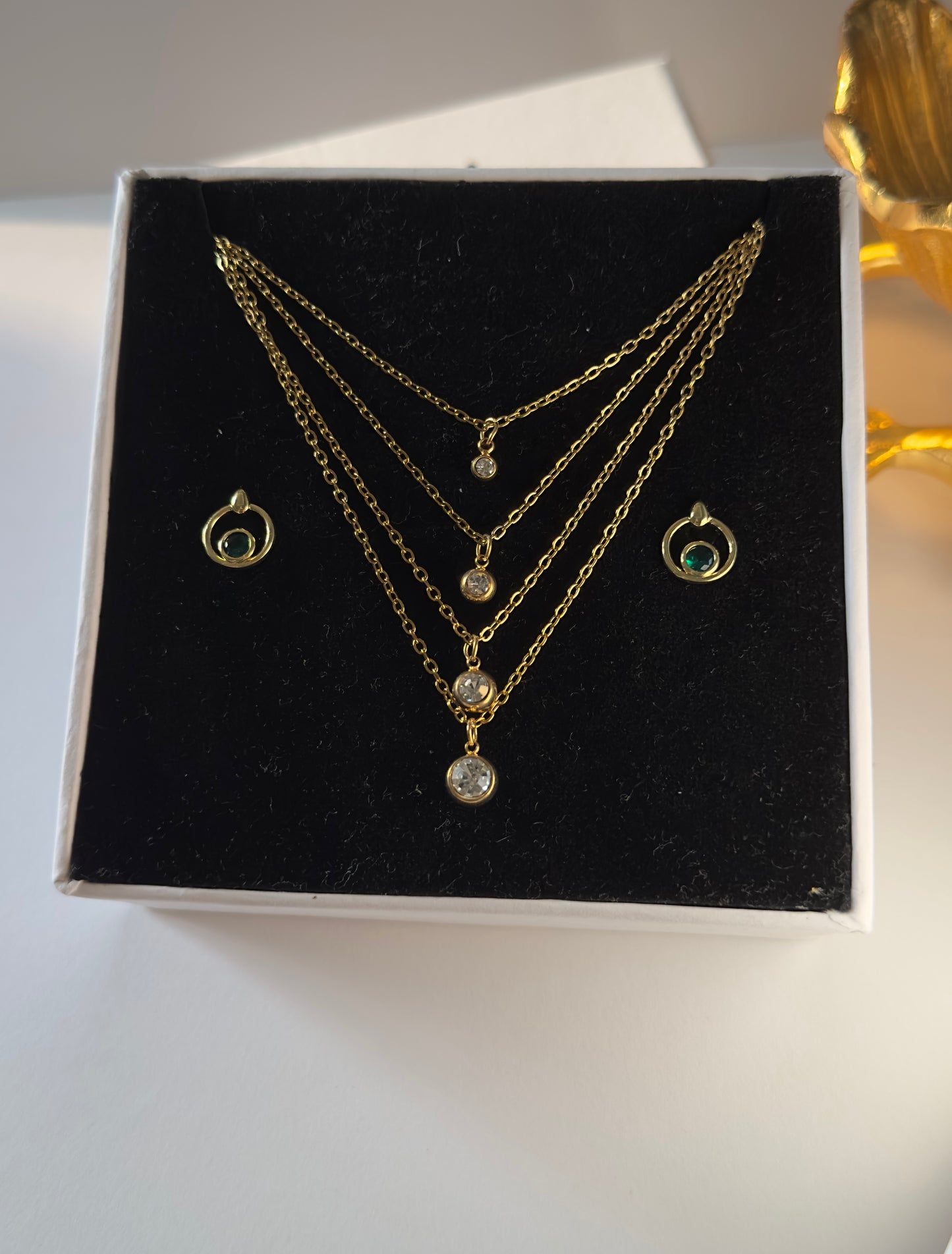 Multi-Layered Necklace Set