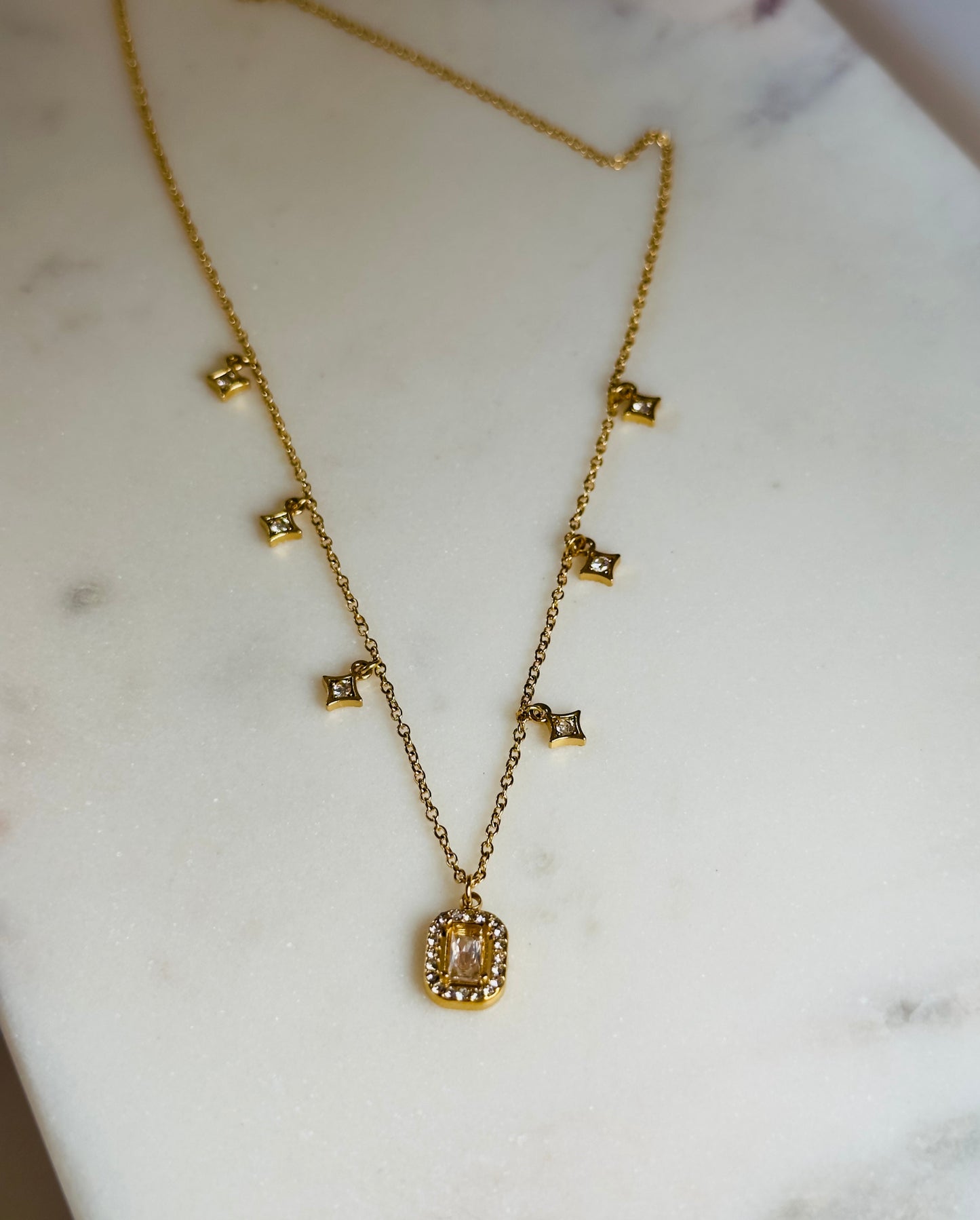 Feminine Charm Necklace Set