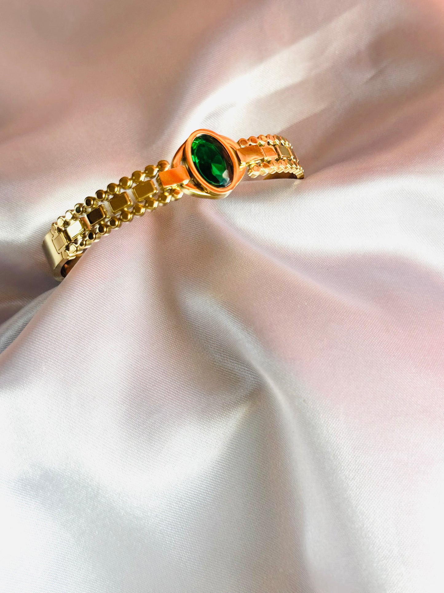Ornate Green Kada