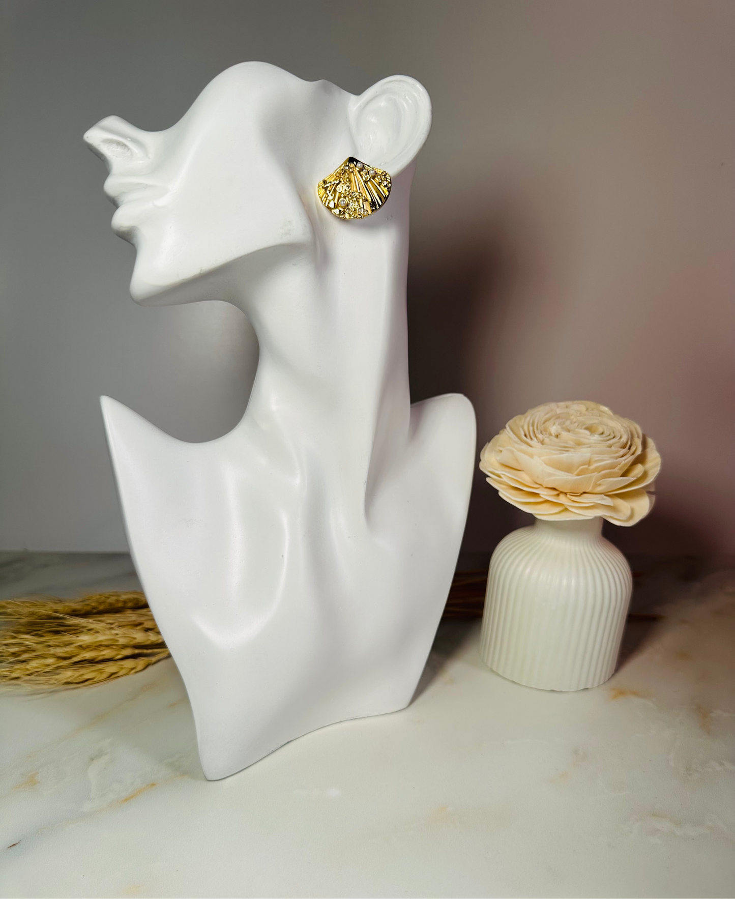 Shell-Inspired Earrings
