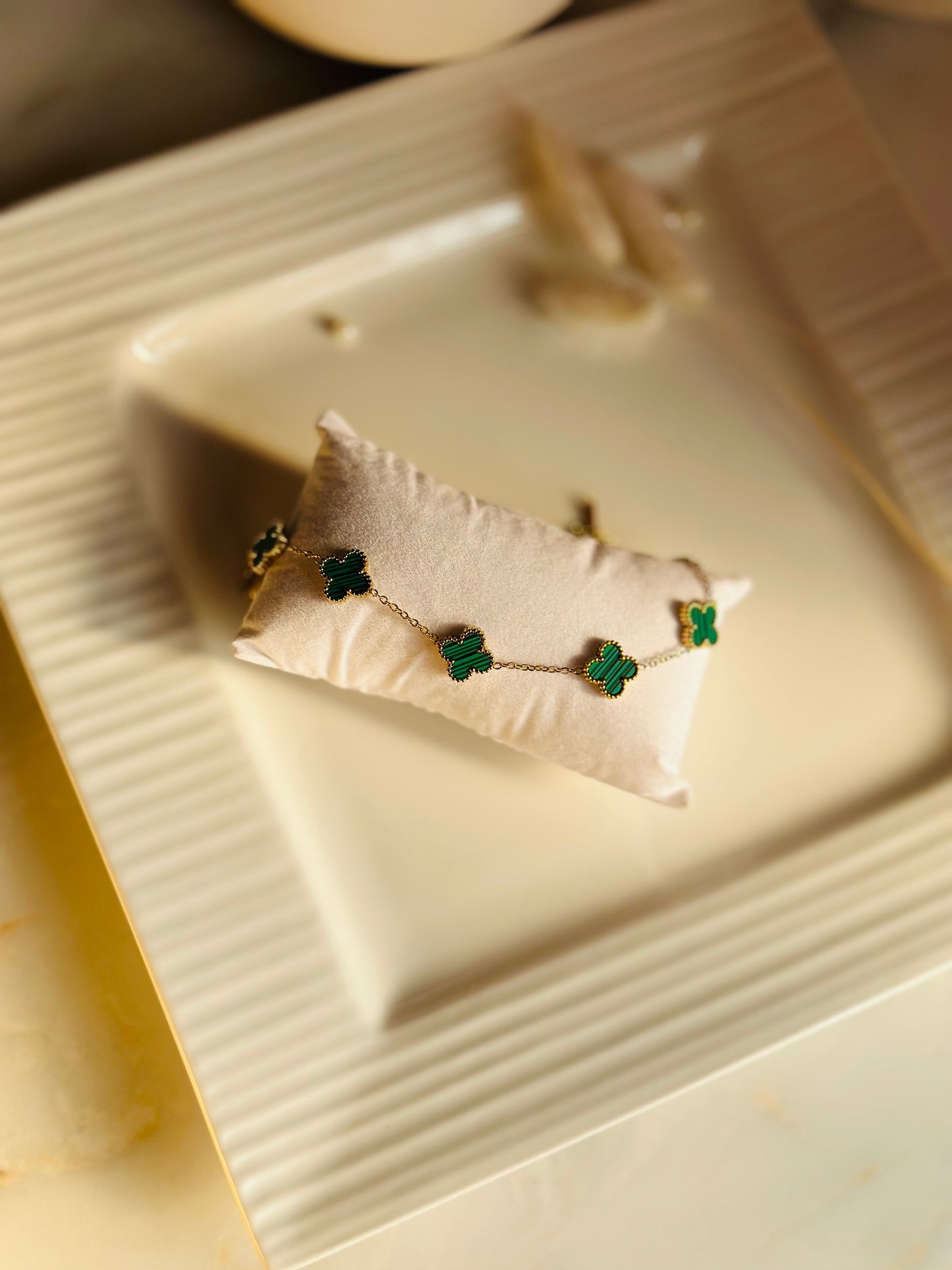 Trendy Green Bracelet