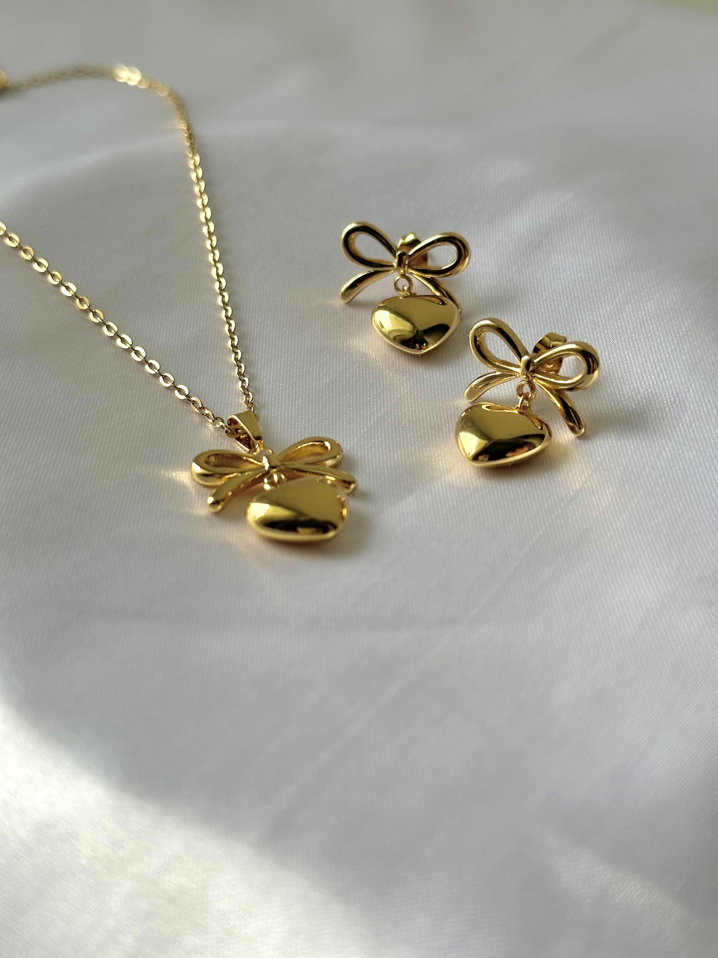 Bow-Heart Duo Set