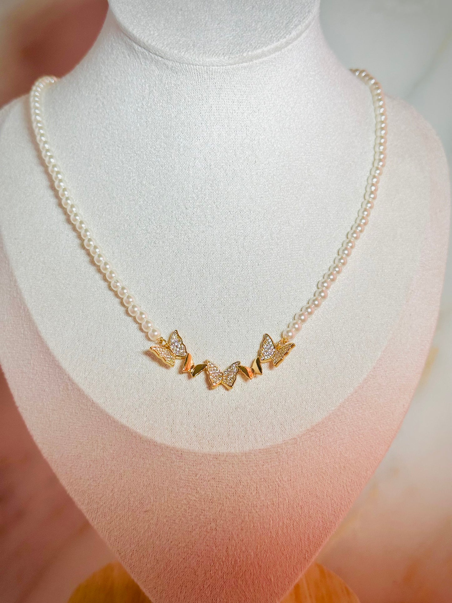 Butterfly Sequence Necklace