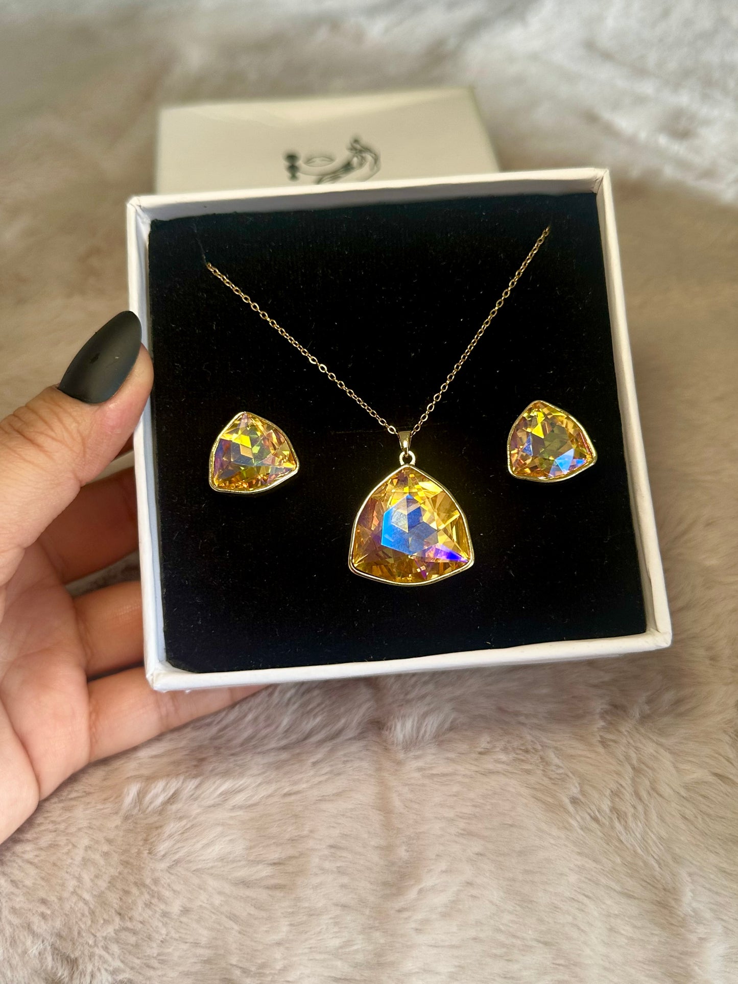 Golden Crystal Glow Set