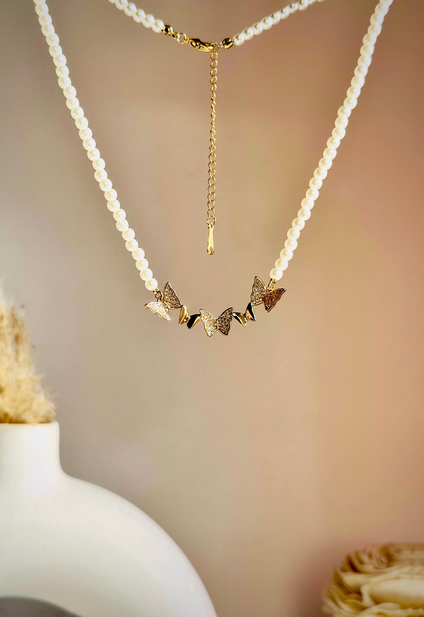 Butterfly Sequence Necklace
