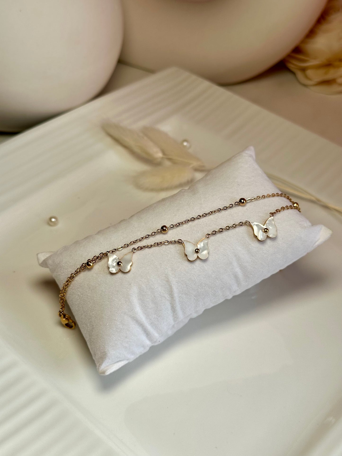 Wing Charm Bracelet