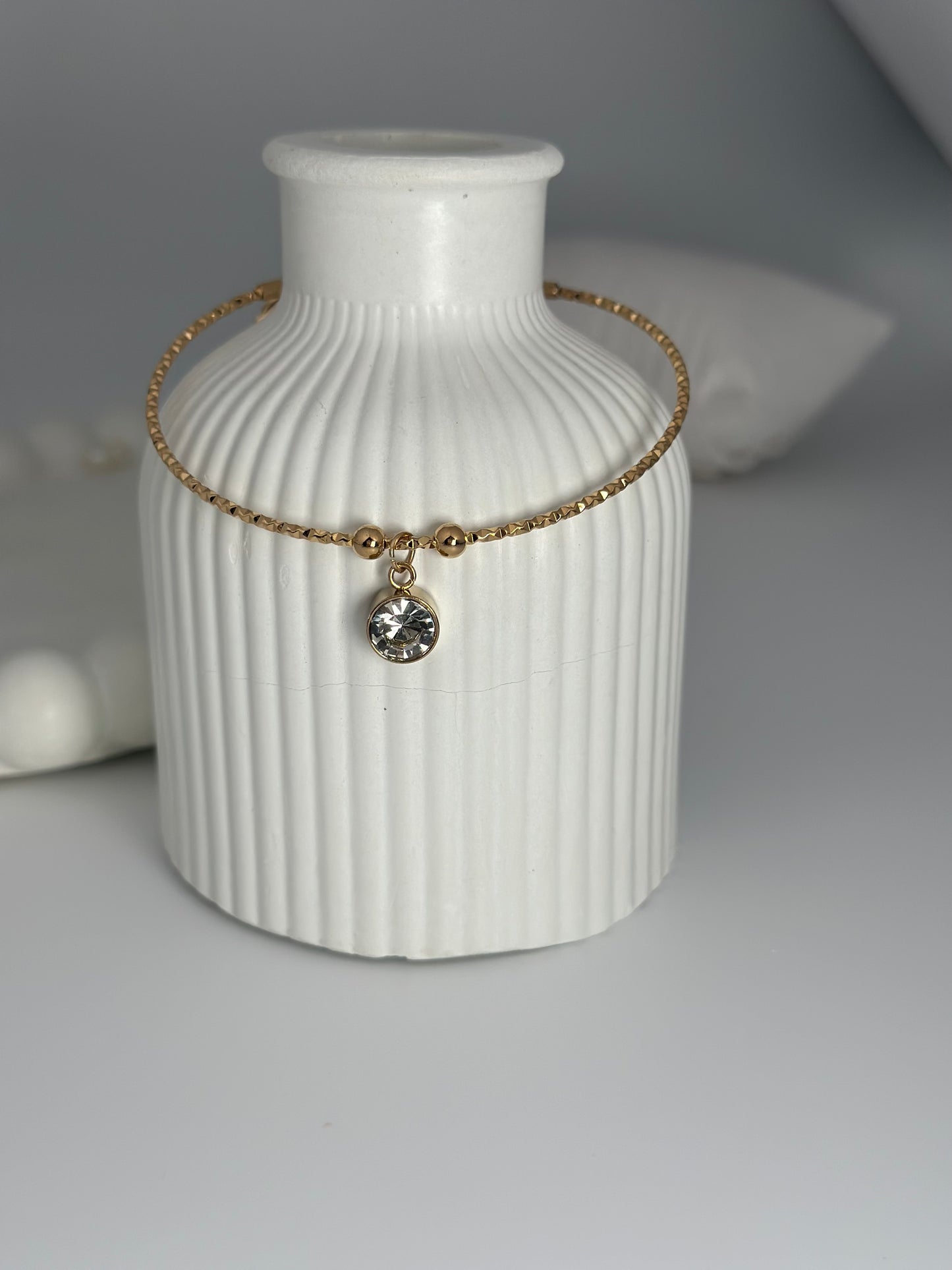 Studded Charm Bracelet