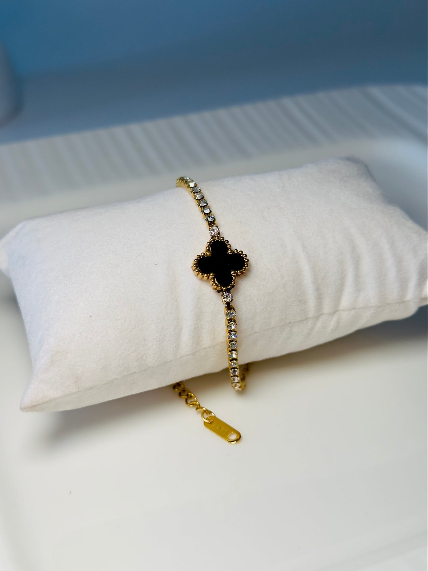 Black Clover Sparkle Bracelet