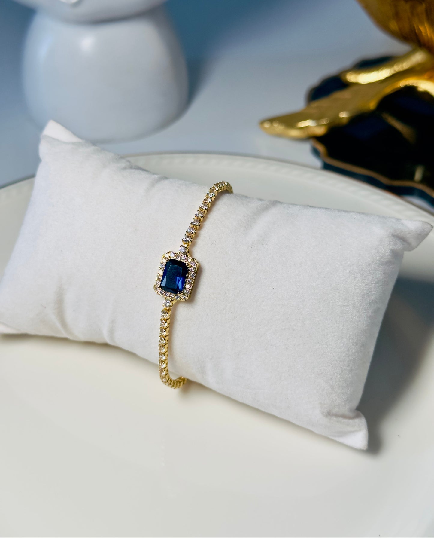 Midnight Blue Shimmery Bracelet