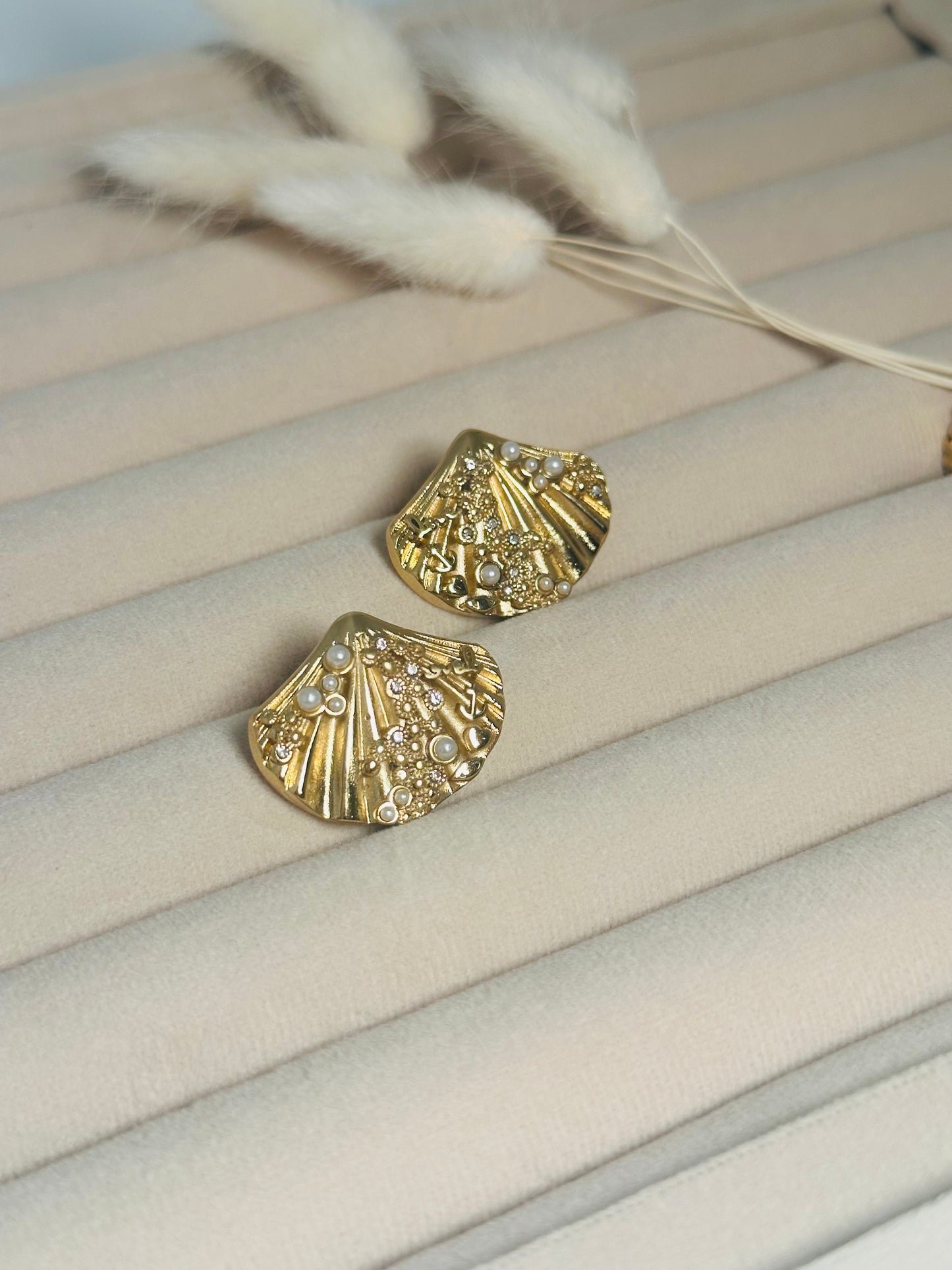 Shell-Inspired Earrings