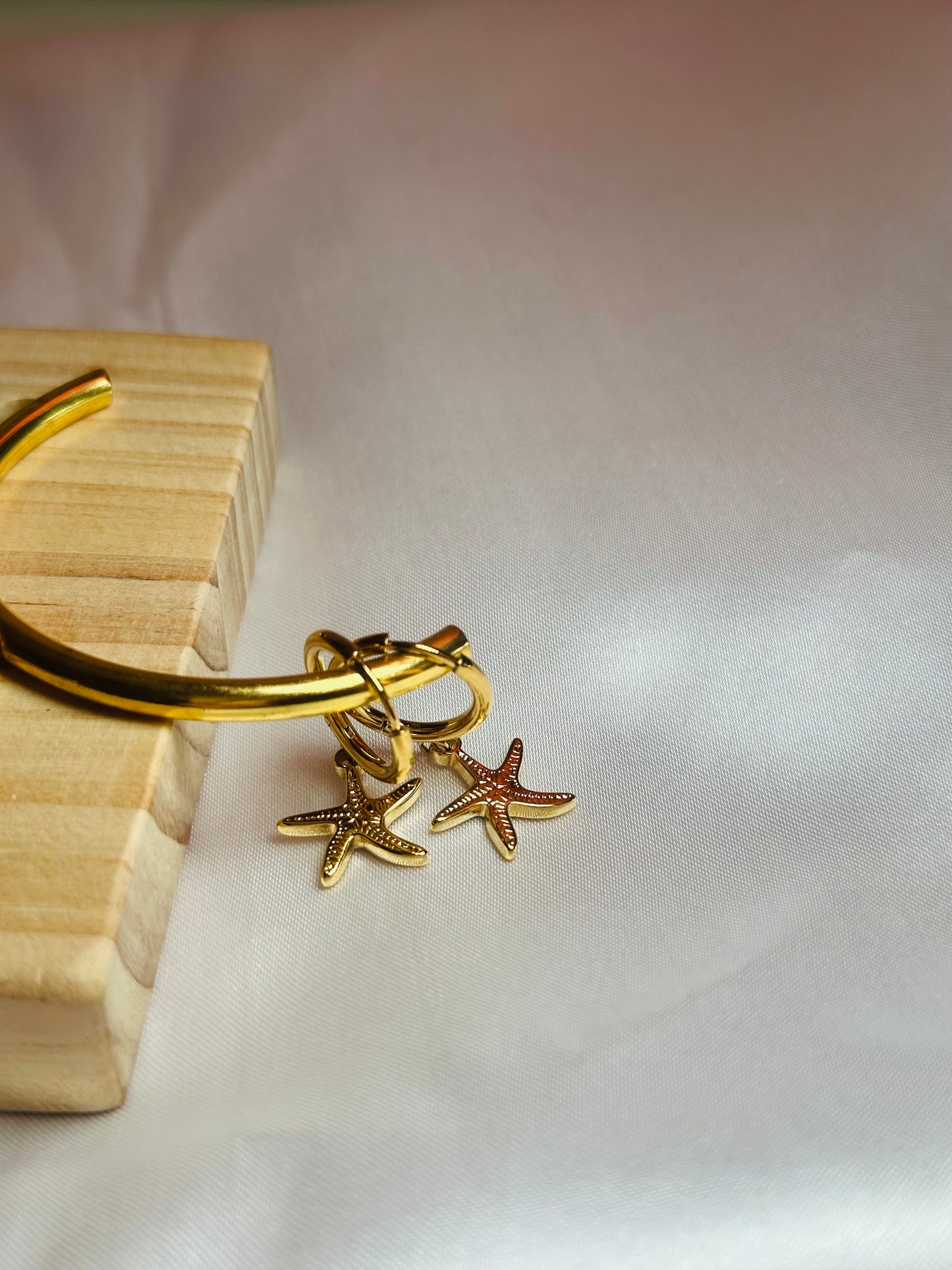 Starfish Charm Earrings