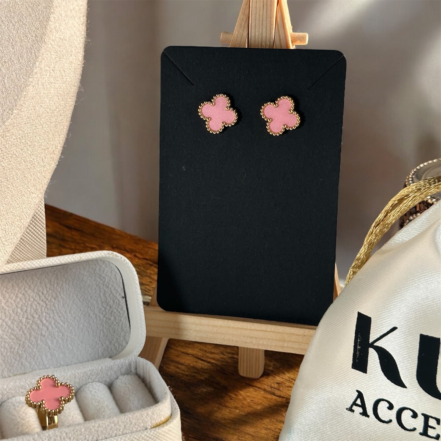 Four-Leaf Clover Jewelry Combo Set