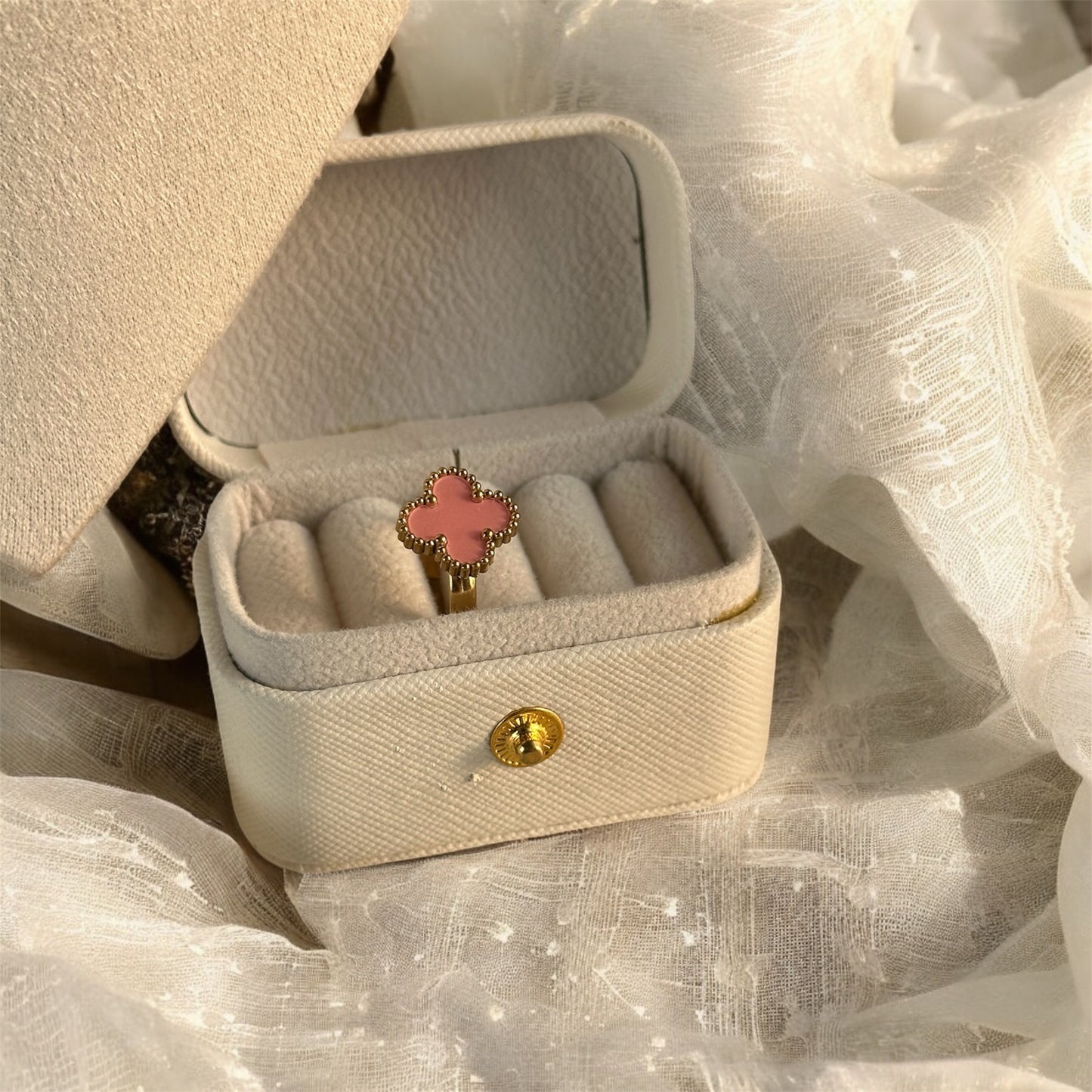 Four-Leaf Clover Jewelry Combo Set