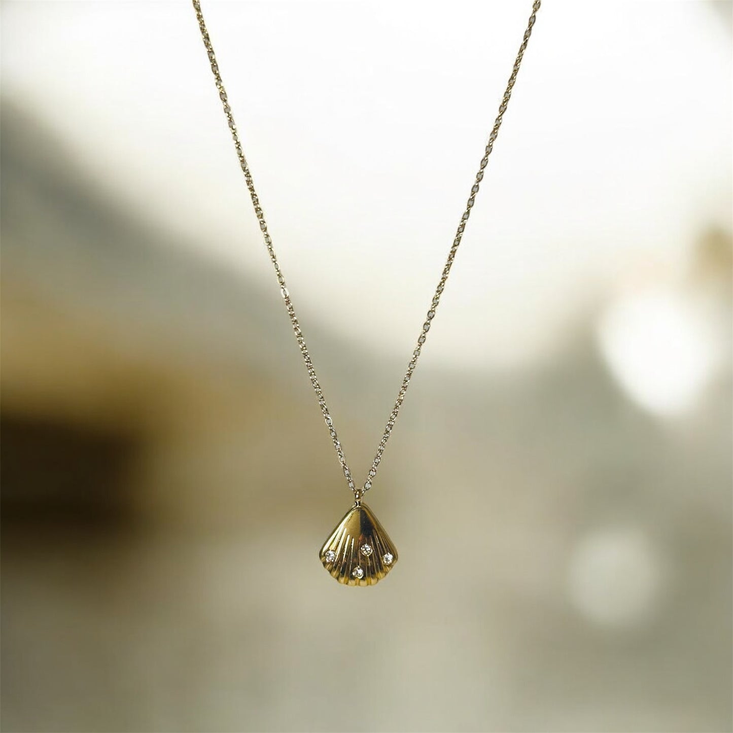 Ocean-Inspired Shell Necklace