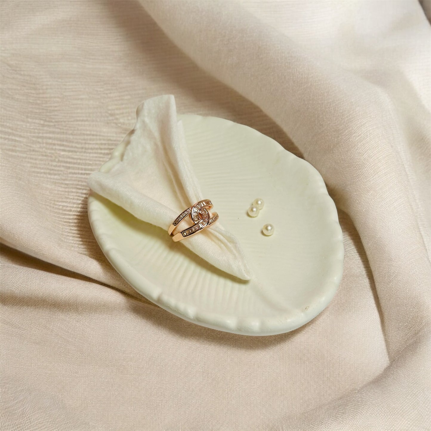 Vibrant Rose Gold Ring