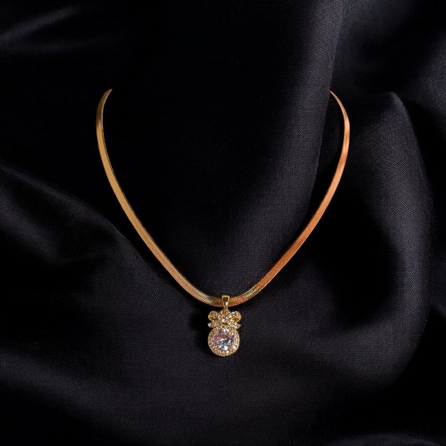 Sparkling Stone Necklace