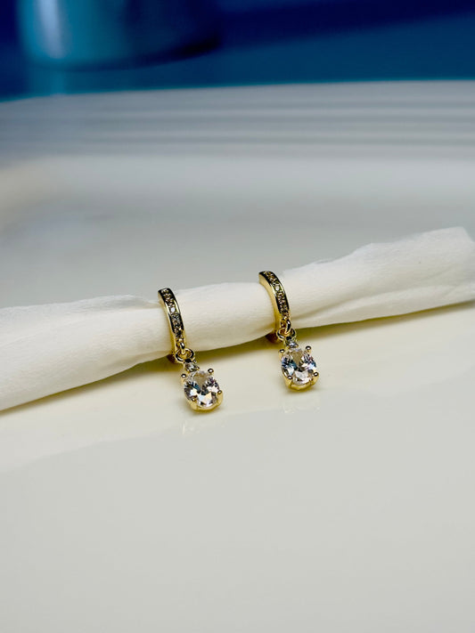 Chic Crystal Danglers