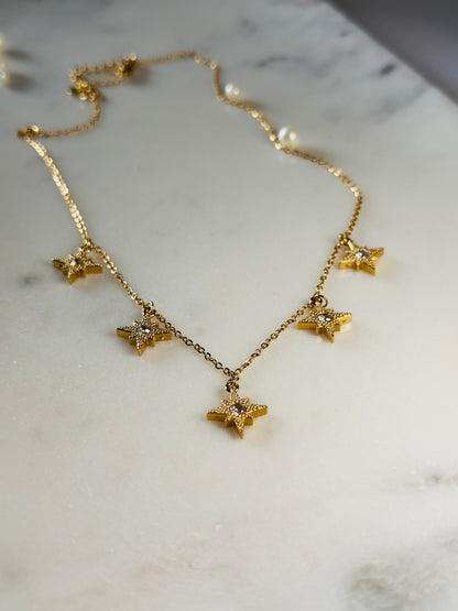 Dazzle Drop Necklace Set