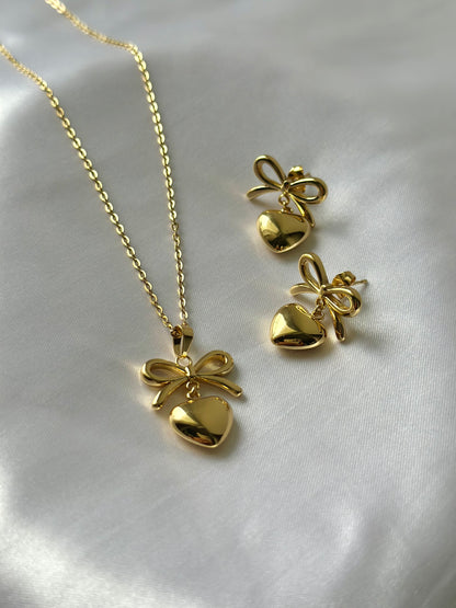 Bow-Heart Duo Set