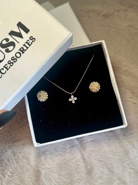 Pearl-Inspired Jewelry Set