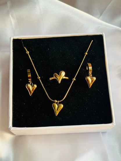Heart Style Jewelry Combo
