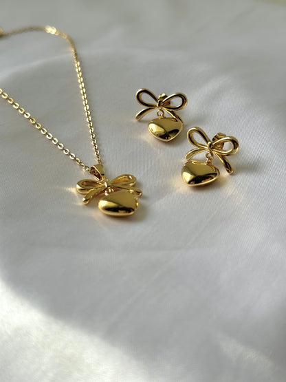 Bow-Heart Duo Set