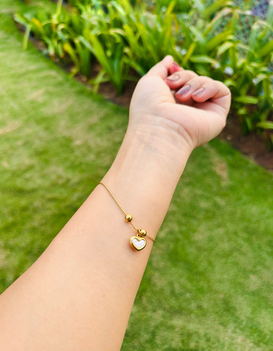 Heart Motif Inspired Bracelet