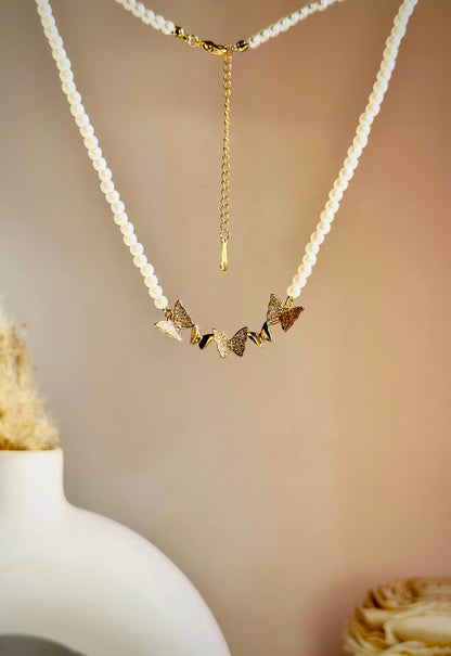 Butterfly Sequence Necklace
