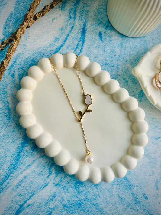Opulent Rose Necklace