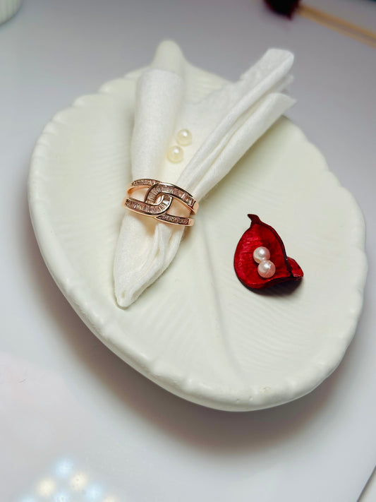 Vibrant Rose Gold Ring