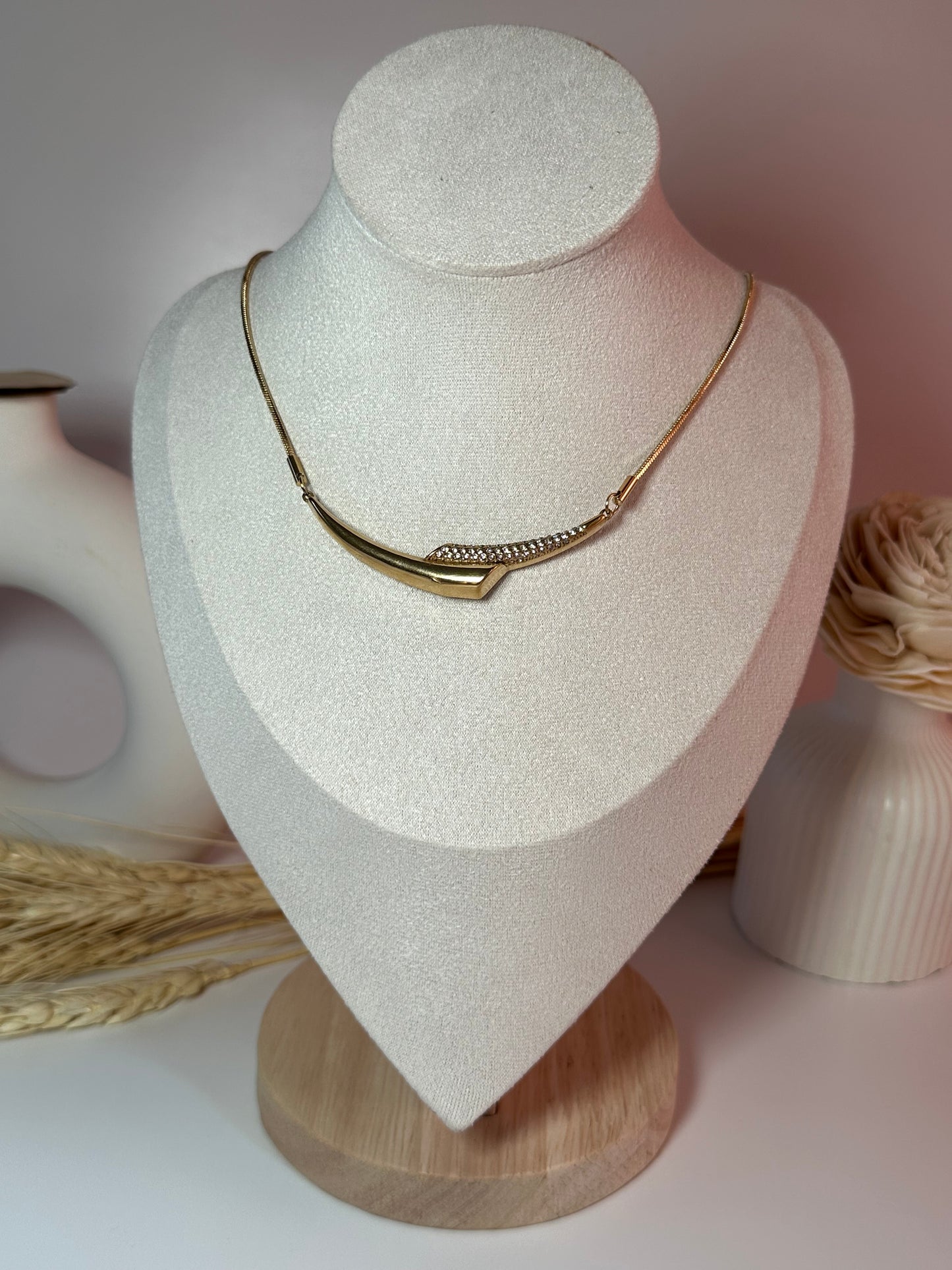 Modern Chevron Necklace