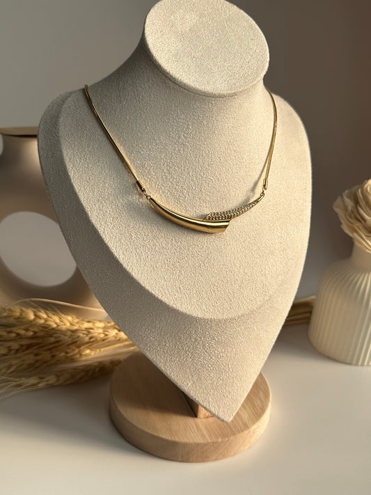 Modern Chevron Necklace