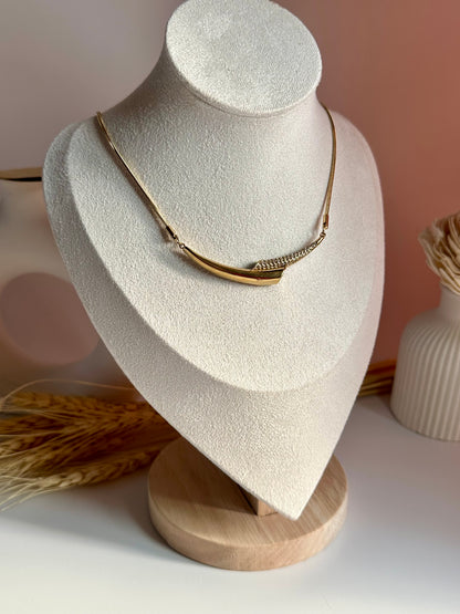 Modern Chevron Necklace