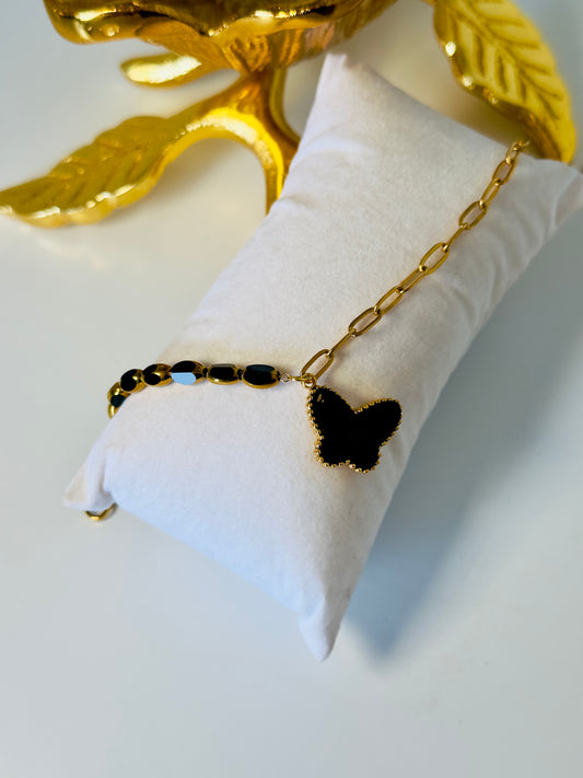 Midnight Wings Bracelet