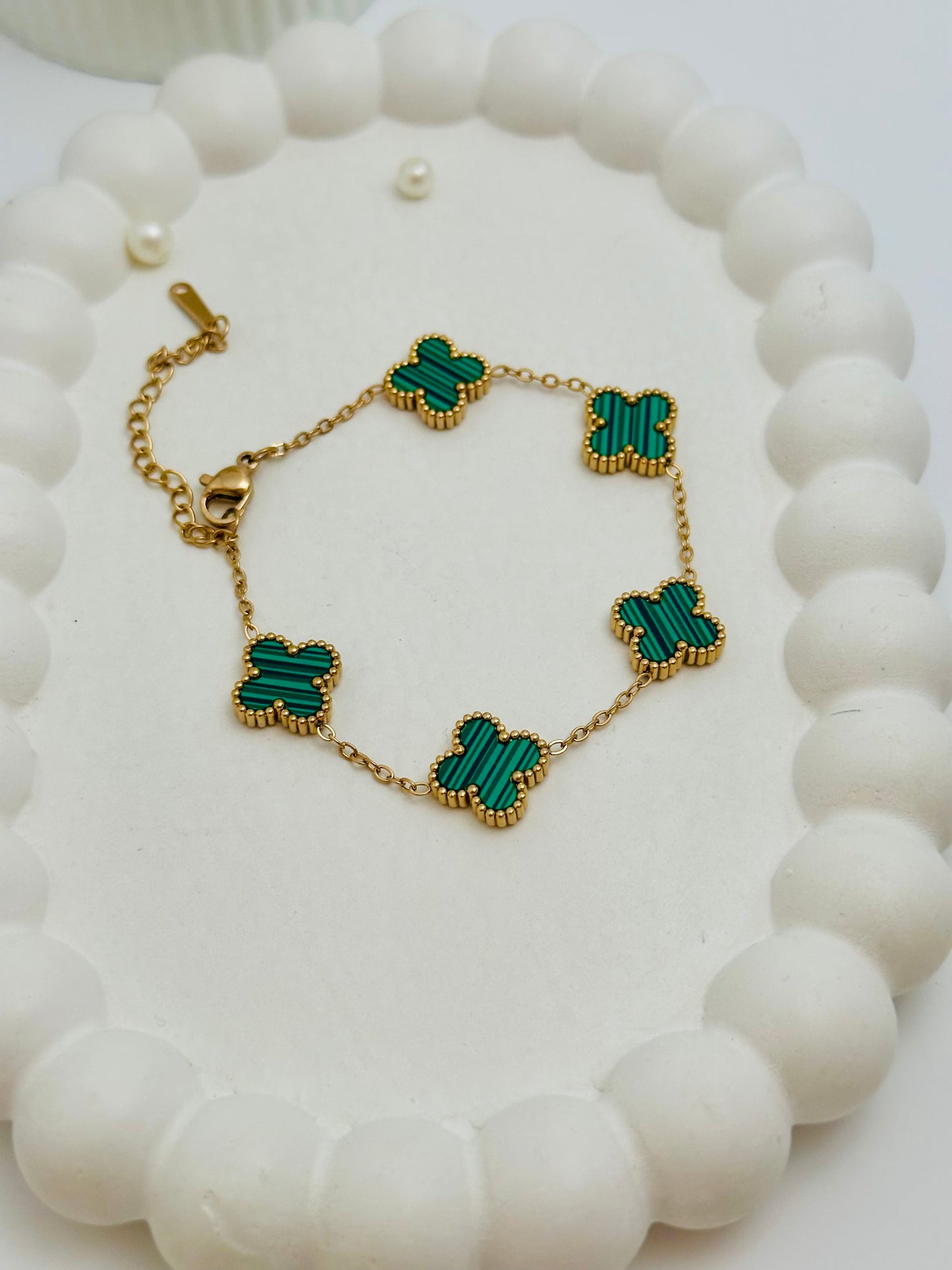 Trendy Green Bracelet