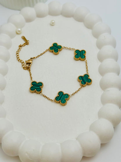 Trendy Green Bracelet