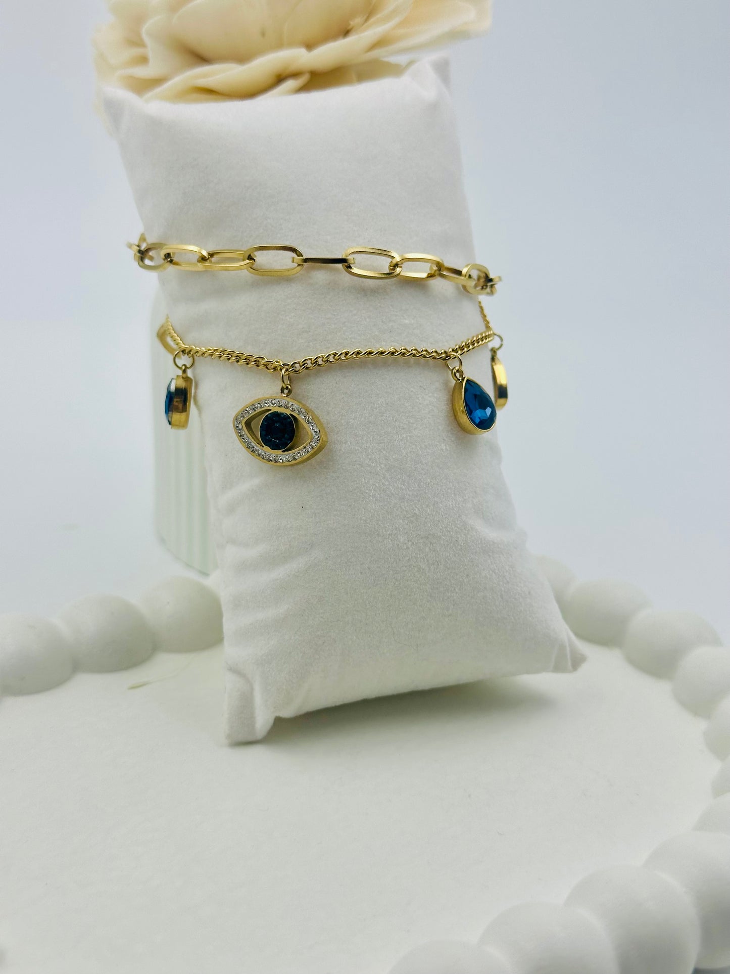 Evil Eye Charm Bracelet