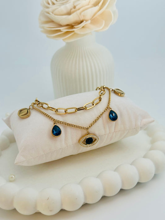 Evil Eye Charm Bracelet