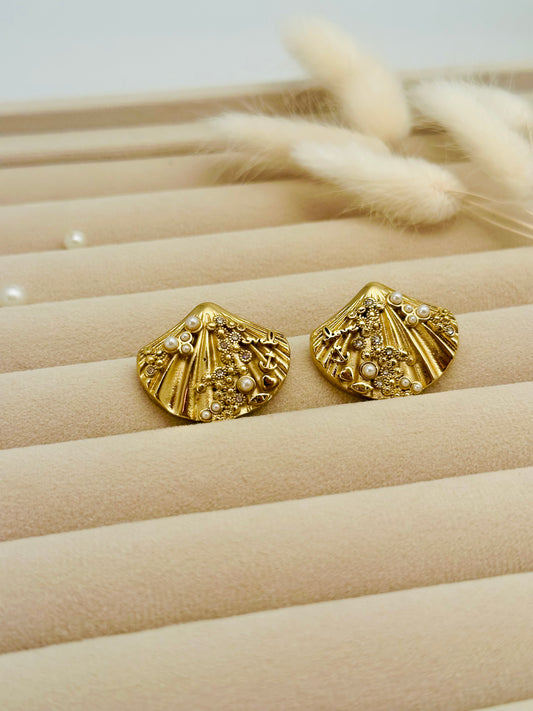 Shell-Inspired Earrings