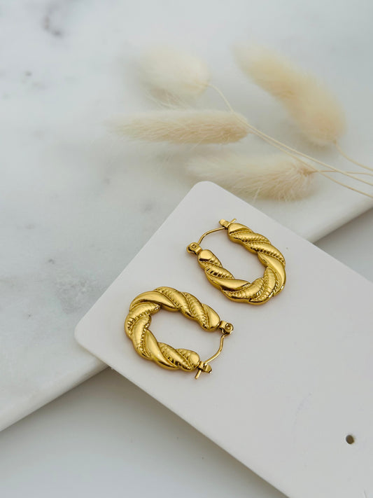 Beady Loop Hoops