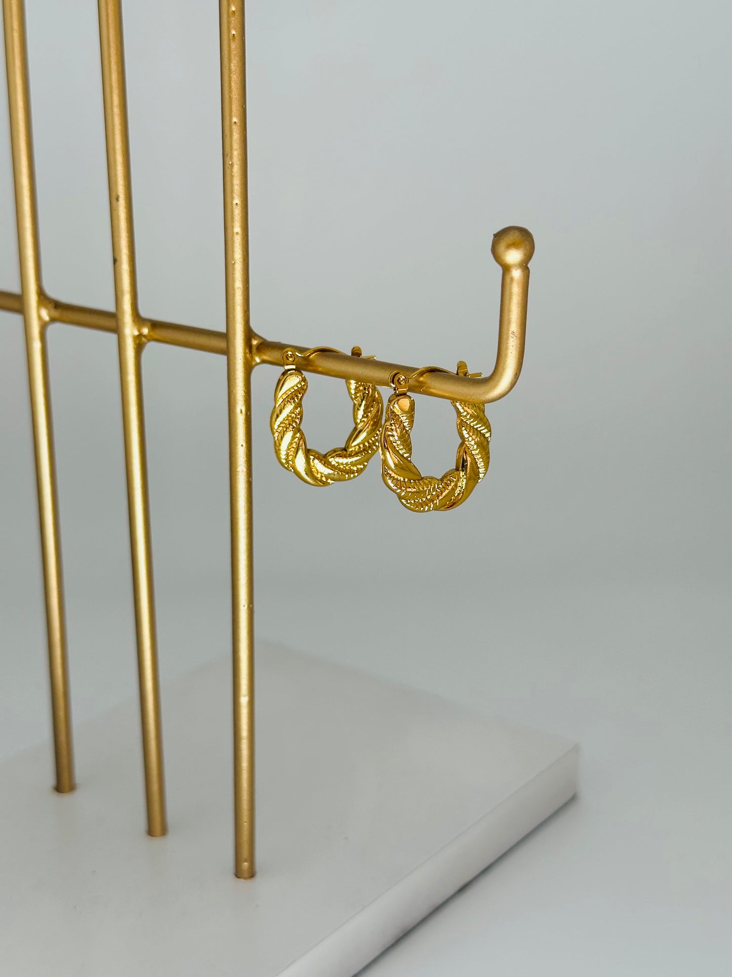 Beady Loop Hoops
