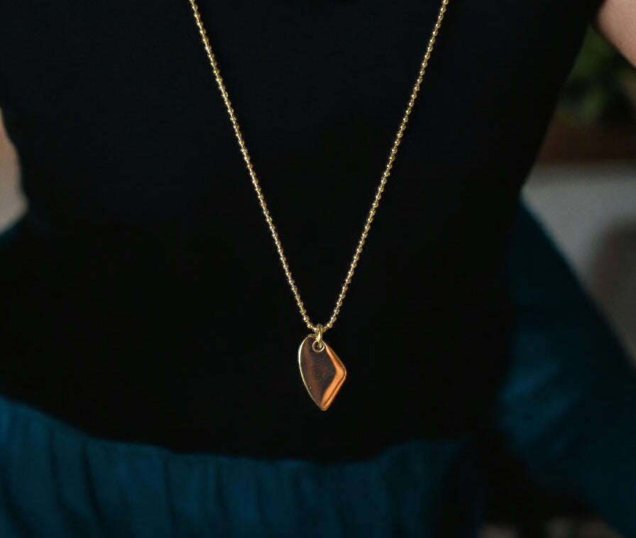 Solid Pendant Necklace