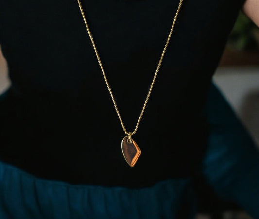 Solid Pendant Necklace
